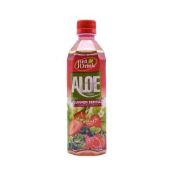 Just Drink Aloe Drink Summer Berries Flavour 500ml (Pack of 12)