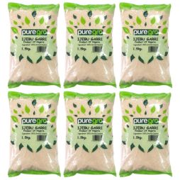 Puregro Ijebu Gari /Garri, 1.5kg (Pack of 6)