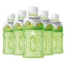 Mogu Mogu Melon flavored drink 320ml (Pack of 6)
