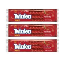 Twizzlers Strawberry Flavoured Twists (2.5 OZ) 70g (Pack of 3)