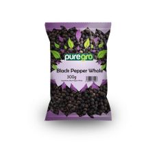 Puregro Whole Black Pepper 300g