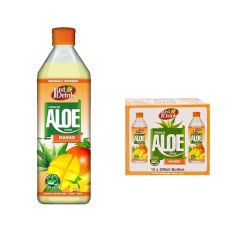 Just Drink Aloe Drink Mango Flavour 500ml (Pack of 12)