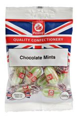 Fitzroy Chocolate Mints Sweets 100g