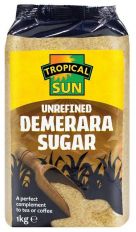 Tropical Sun Unrefined Demerara Sugar 1kg