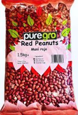 Puregro Red Peanuts 1.5kg