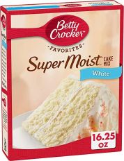 Betty Crocker Supermoist White Cake Mix 461g