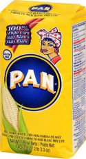 Harina PAN Pre-Cooked White Maize Meal - 1kg (Pack of 4)