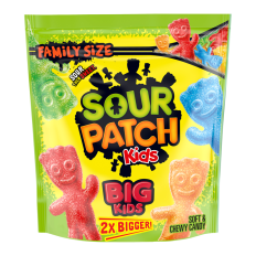 Sour Patch Kids Soft & Chew Candy family size bag 1 Lb (771g) 
