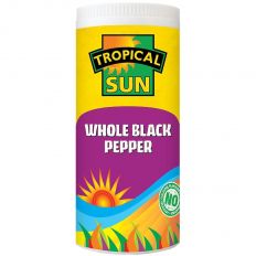 Tropical Sun Whole Black Pepper 90g