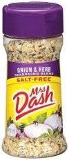 Mrs Dash Onion & Herb Seasoning  Blend 71g (2.5oz)
