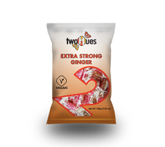TwoHues Extra Strong Ginger Candy 100g