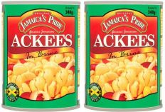 Jamaica's Pride Ackee (In Brine) 540g (Pack of 2)