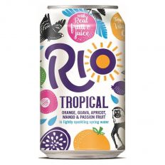 Rio Tropical Orange, Guava, Apricot, Mango & Passion Fruit 330ml