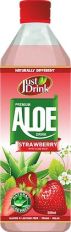 Just Drink Aloe Drink Strawberry Flavour 500ml (Pack of 12)