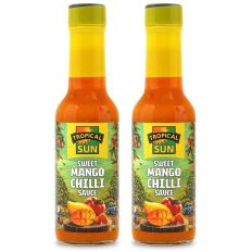 Tropical Sun Sweet Mango Chilli Sauce 150ml (Pack of 2)