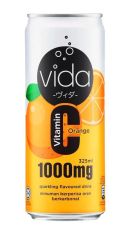Vida Vitamin 'C' Orange Flavoured Sparkling Drink 325ml