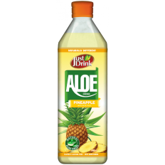 Just Drink Aloe Drink Pineapple Flavour 500ml  (Pack of 12)