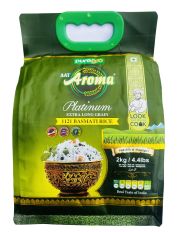 Puregro Platinum EXTRA LONG Grain Basmati Rice 2kg