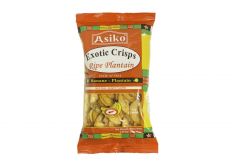 Asiko Exotic Ripe Plantain Crisps (Chilli) 75g (Pack of 10)