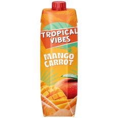 Tropical Vibes Mango + Carrot 1 Ltr