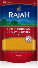 Rajah Hot Caribbean Curry Powder 100g